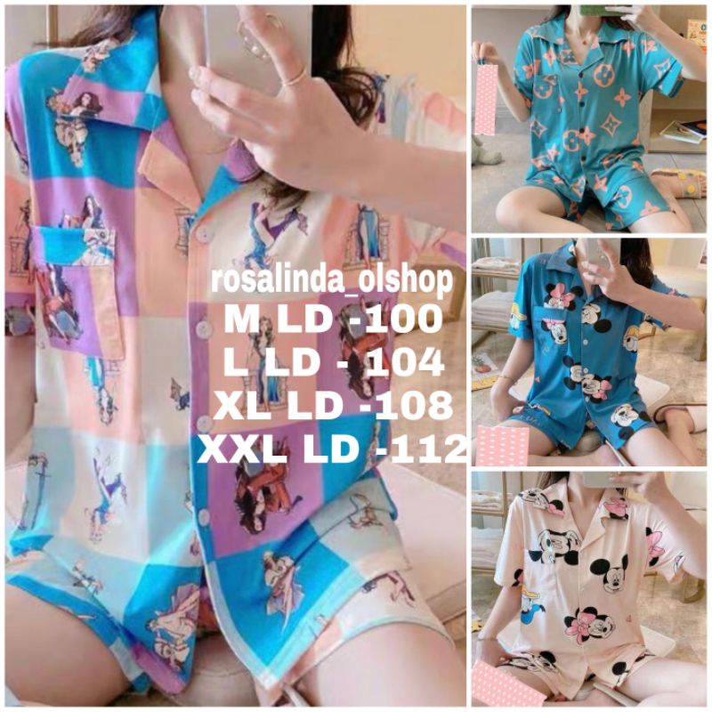 C15a,9b Baju tidur import stelan hp/fashion wanita/ baju tidur murah C09-B2