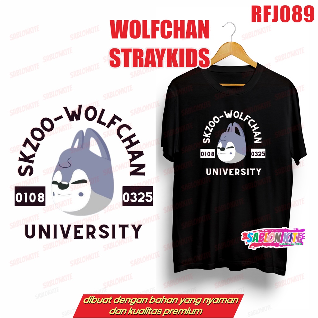 MURAH!!! KAOS SKZOO STRAYKIDS RFJ089 LEEBIT DLL UNISEX