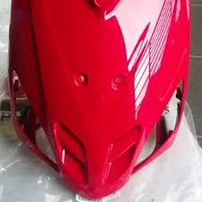 tameng depan mio sporty merah