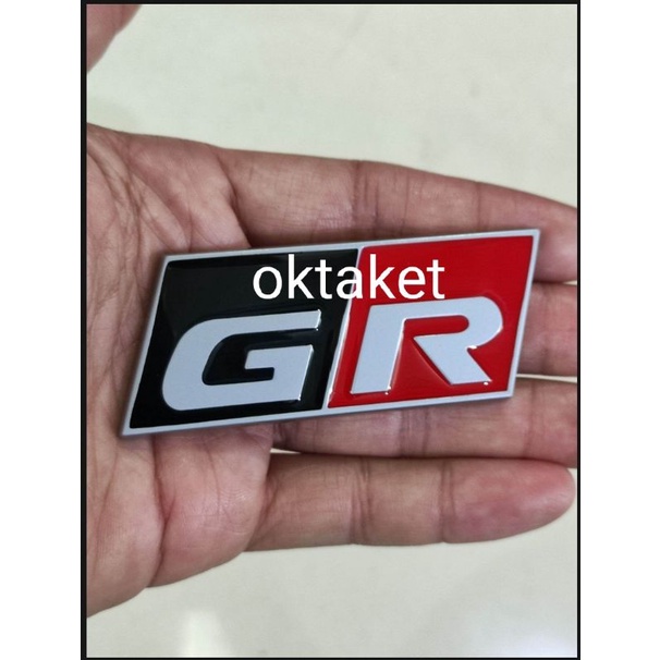 emblem / Logo GR toyota Metal mobil universal