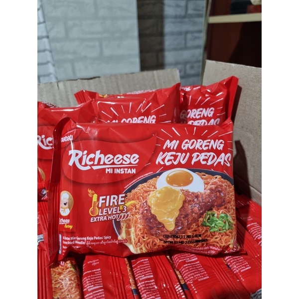 

Mie Richeese Keju Level 3