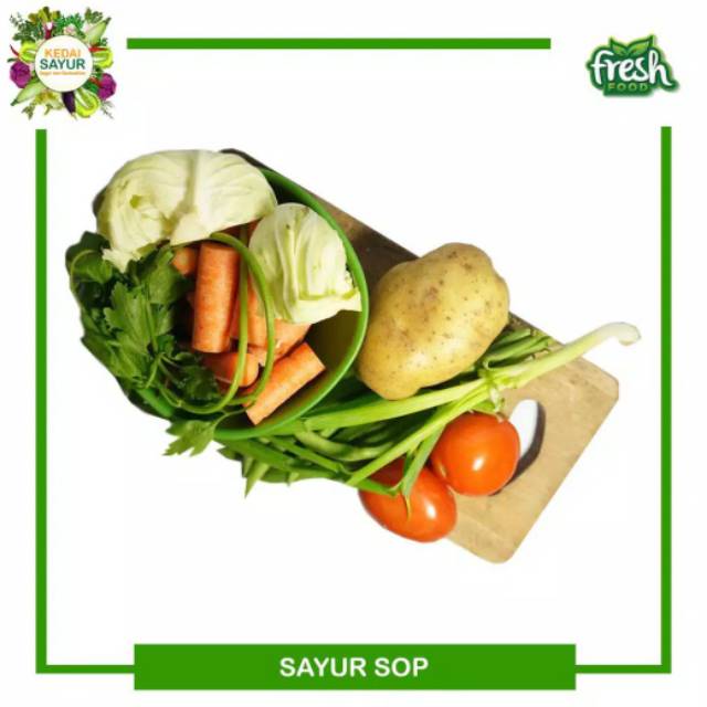 

Sayur Sop Fresh BOGOR (Per paket)