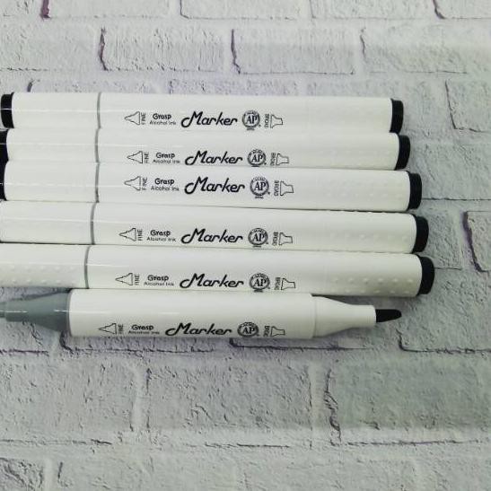 

COD.E-236|>> Spidol Grasp marker 120 black !,,