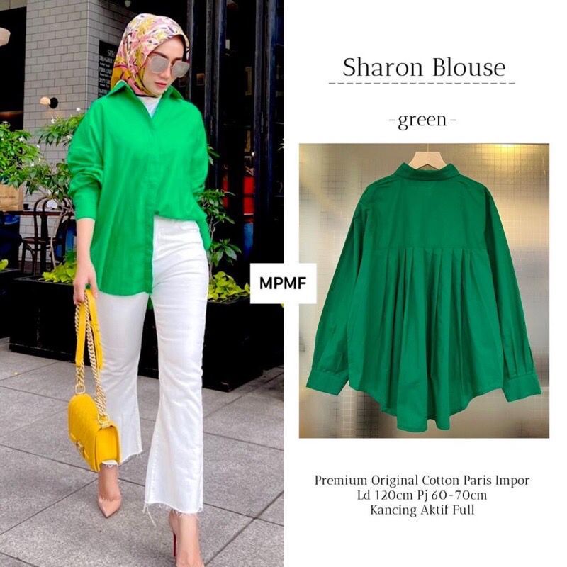 fashion muslim,  Baju Wanita. Atasan wanita. Fashion Wanita. Sharon Blouse