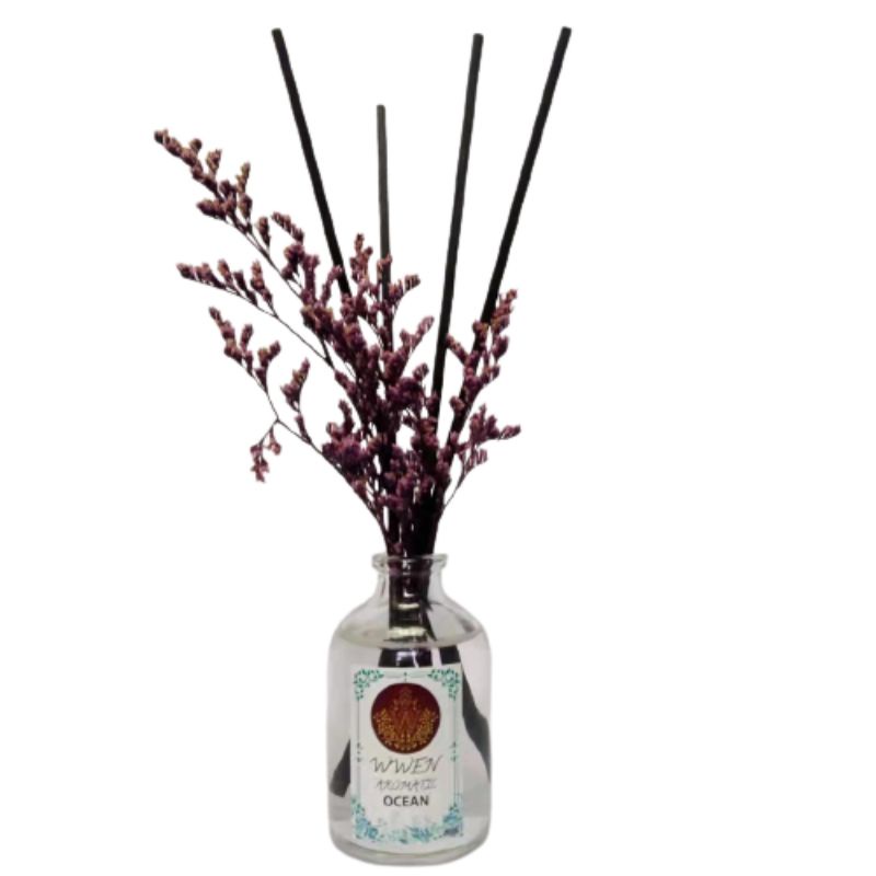 Reed Diffuser Aromatherapy Bunga Difuser Aroma Pengharum Ruangan Pewangi Oil Reed Difuser REED DIFFUSER LOVER'S GRASS REED DIFFUSER REFILL REED DIFFUSER HAMPERS PENGHARUM RUANG AROMATERAPI-ARM BUNGA OCEAN