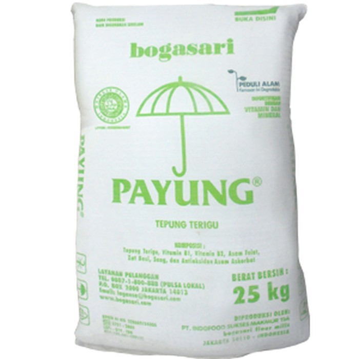 Tepung Terigu KILOAN 1 KG (PAYUNG / CAKRA / SEGITIGA)