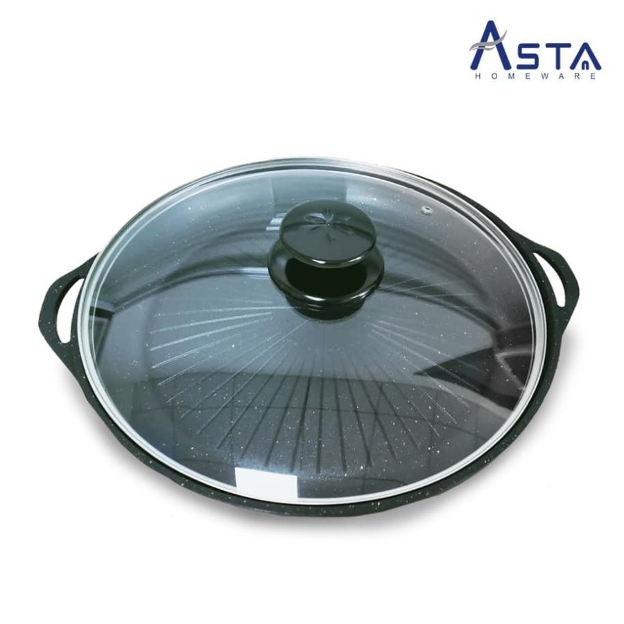 Alat Grill BBQ Kompor Bulat Asta Koki pan ASKP-02 Diameter 34 CM