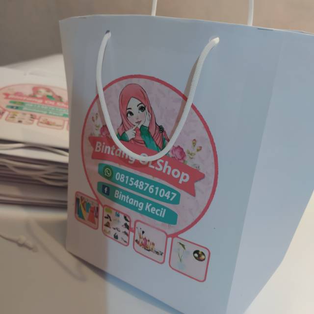 

Paperbag untuk OL SHOP / PRODUK