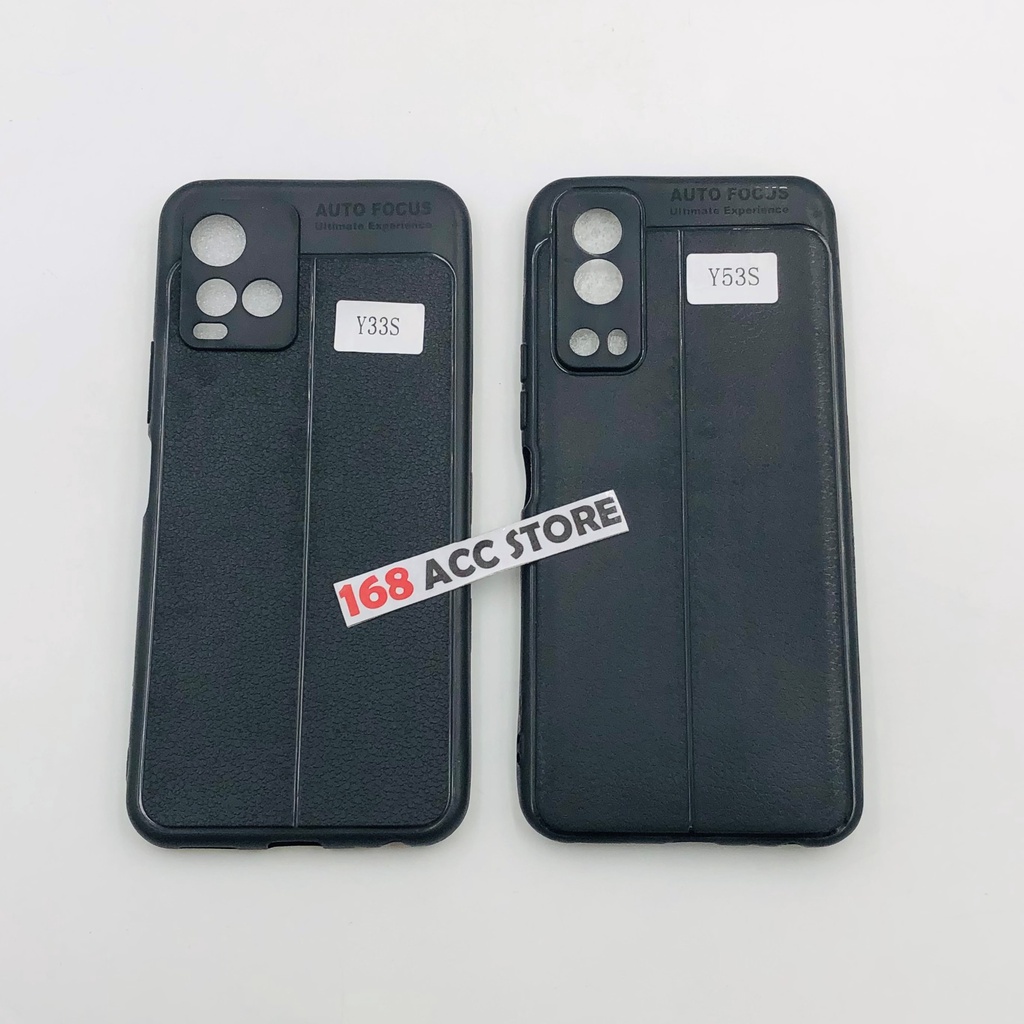 SILIKON VIVO Y33S AUTO FOCUS / SOFT CASE VIVO Y53S MOTIF KULIT