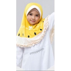 BANI KRUKID SAZA/KERUDUNG ANAK MOTIF RABBANI/KERUDUNG KIDS RABBANI/KRUDUNG ANAK