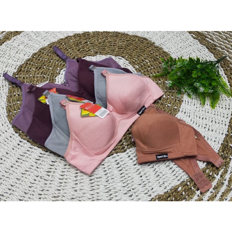 Bh sport tnpa busa ukuran 34-36