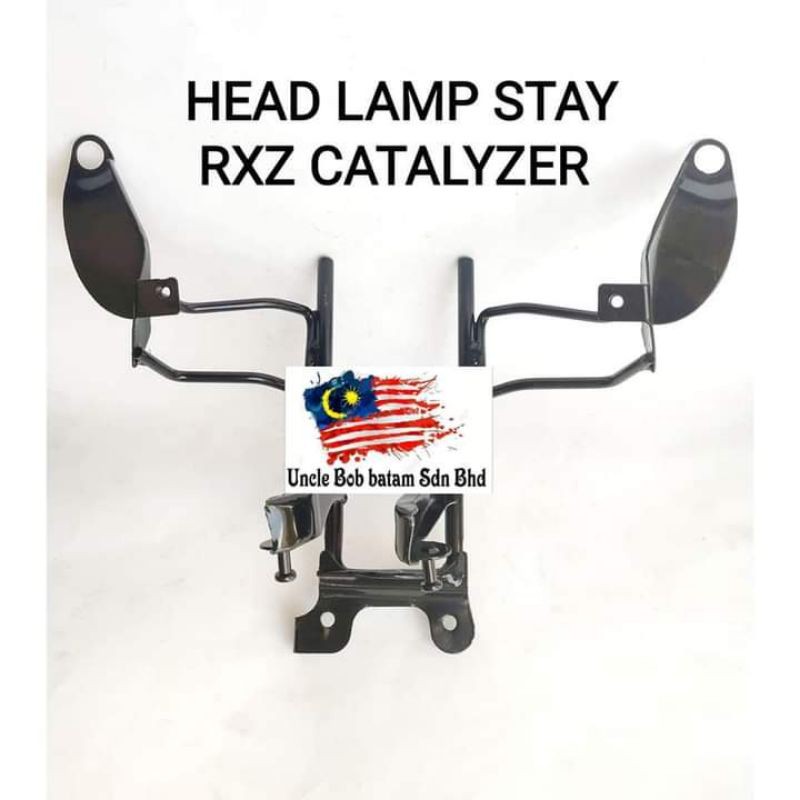 Yamaha rxz catalyzer breket batok depan assy
