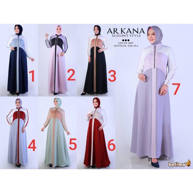 Gamis Arkana dres original by Balimo / Takana