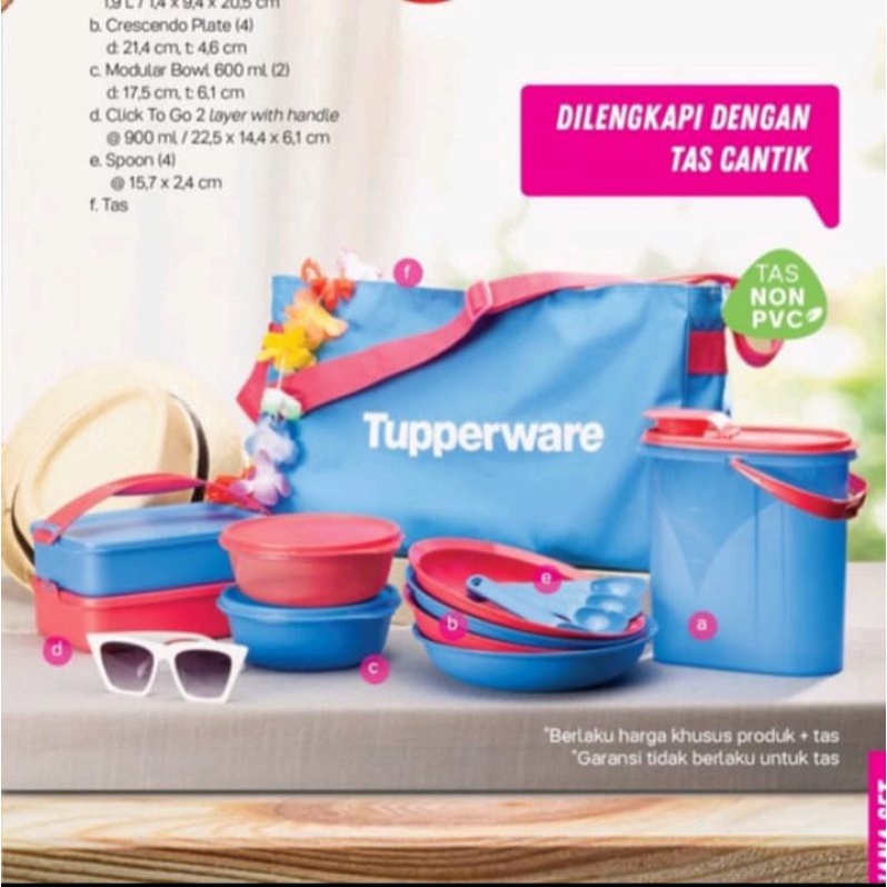 ohana set tupperware
