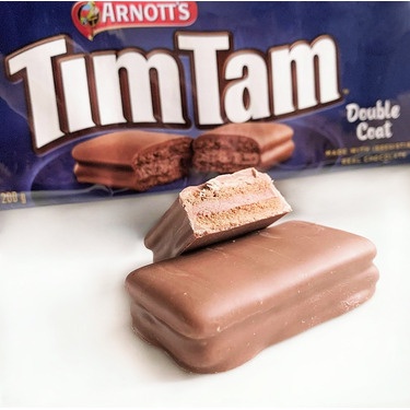 Timtam Australia Double Coat Isi 9 Biscuits ORIGINAL IMPORT AUSTRALIA