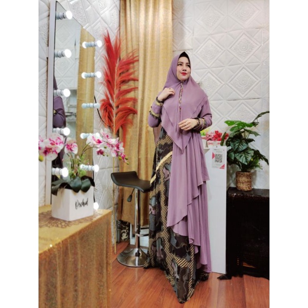 Set Syar'i Ariana By Cup in