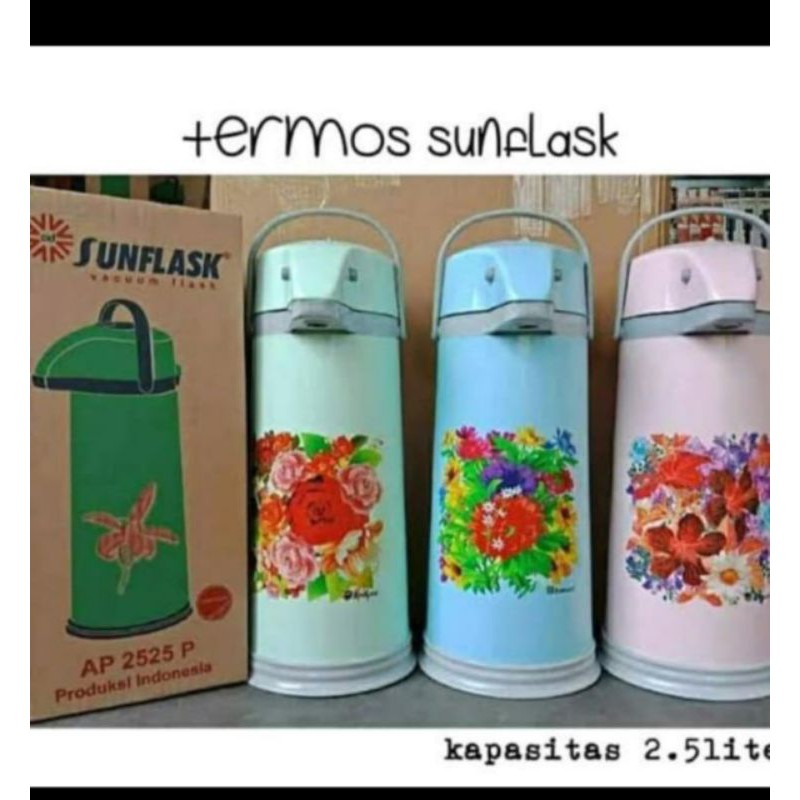 Termos Sunflask Pencet/Termos Air Panas