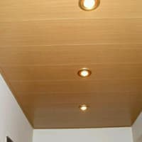 PVC Plafon PVC Plavon Motif Kayu Pinus Dunia Plafon