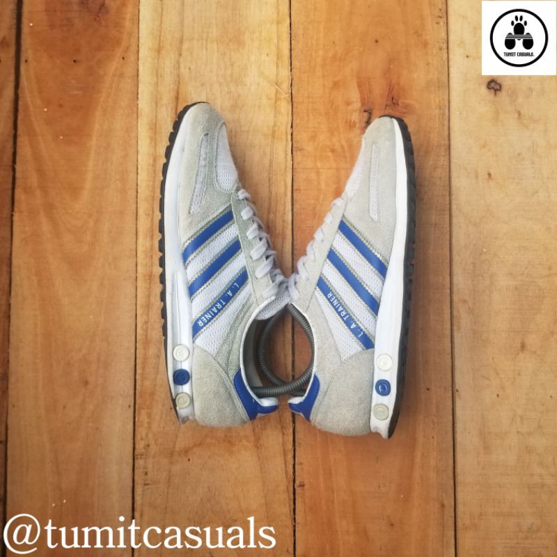 LA TRAINER MOCCA STRIPE BLUE