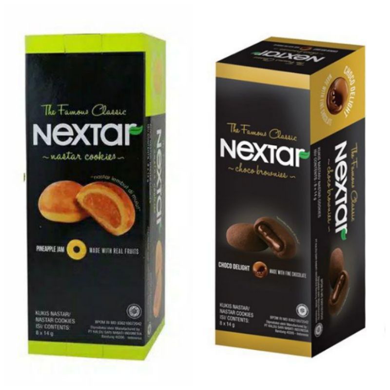 

NEXTAR NASTAR CHOCO BROWNIES/PINEAPPLE 112 gr (8 bungkus @14 gr)