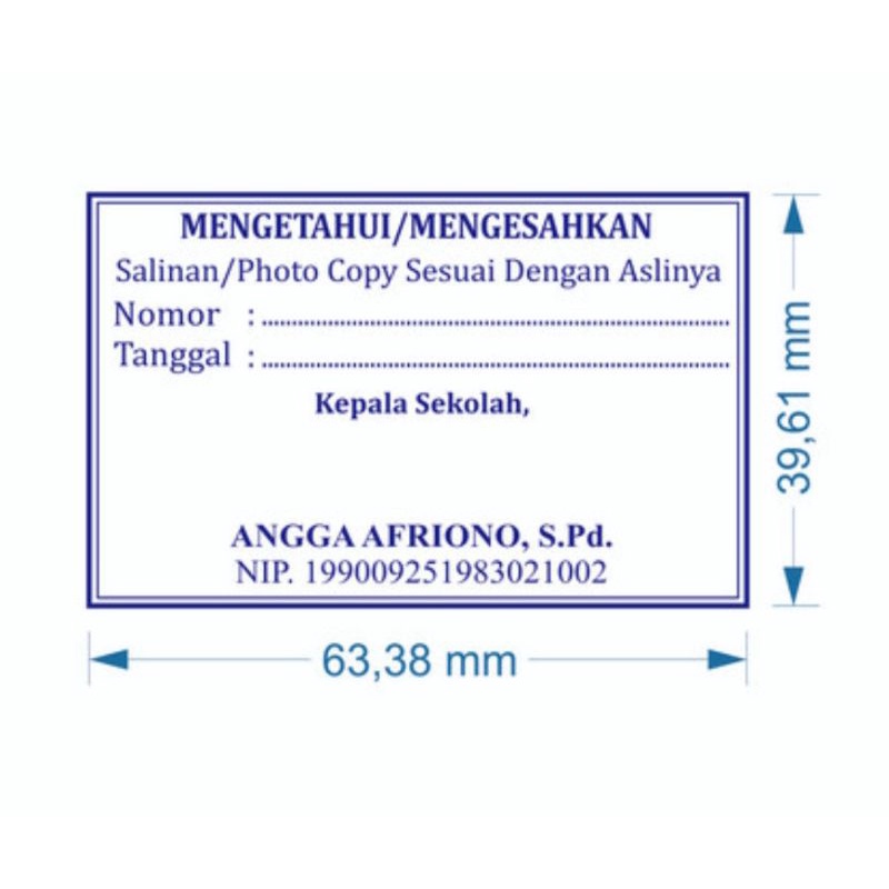 

Stempel Jumbo Legalisir