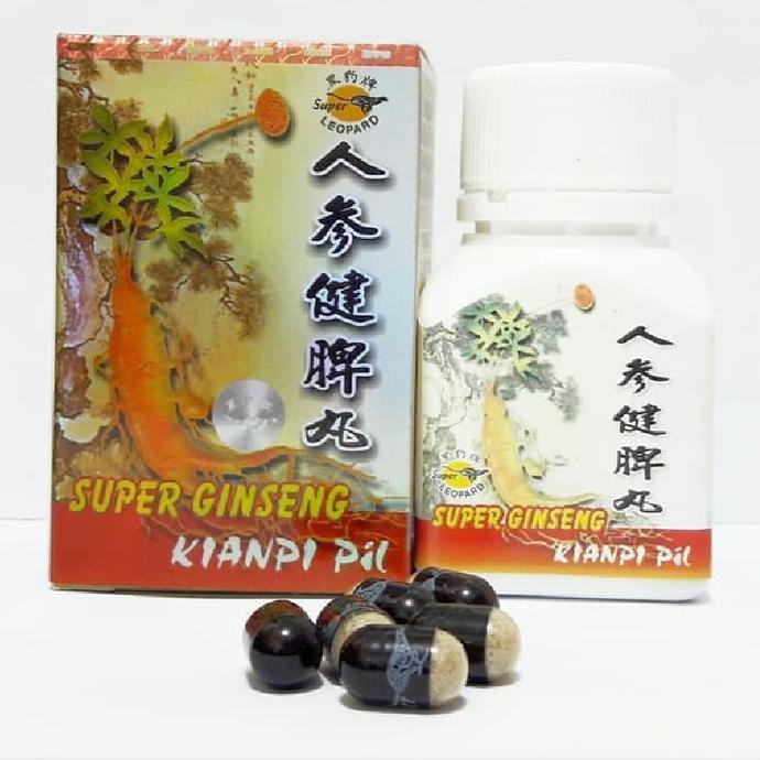 Super Ginseng Kianpi Pil (Super Leopard)~ Obat Napsu makan, Obat Gemuk