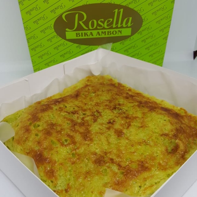 Rosella Bika Ambon rasa Pandan size Medium