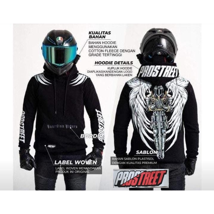 Jaket Guardian Rider Terbaru/Sweater Hoodie Premium