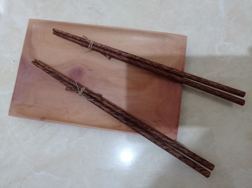 Piring Kayu Persegi Panjang