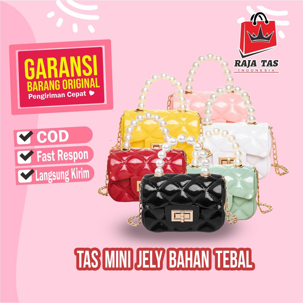 TAS SLING BAG PESTA WANITA LUCU TANGAN VIRAL TIK TOK TIKTOK MAKE UP MINi