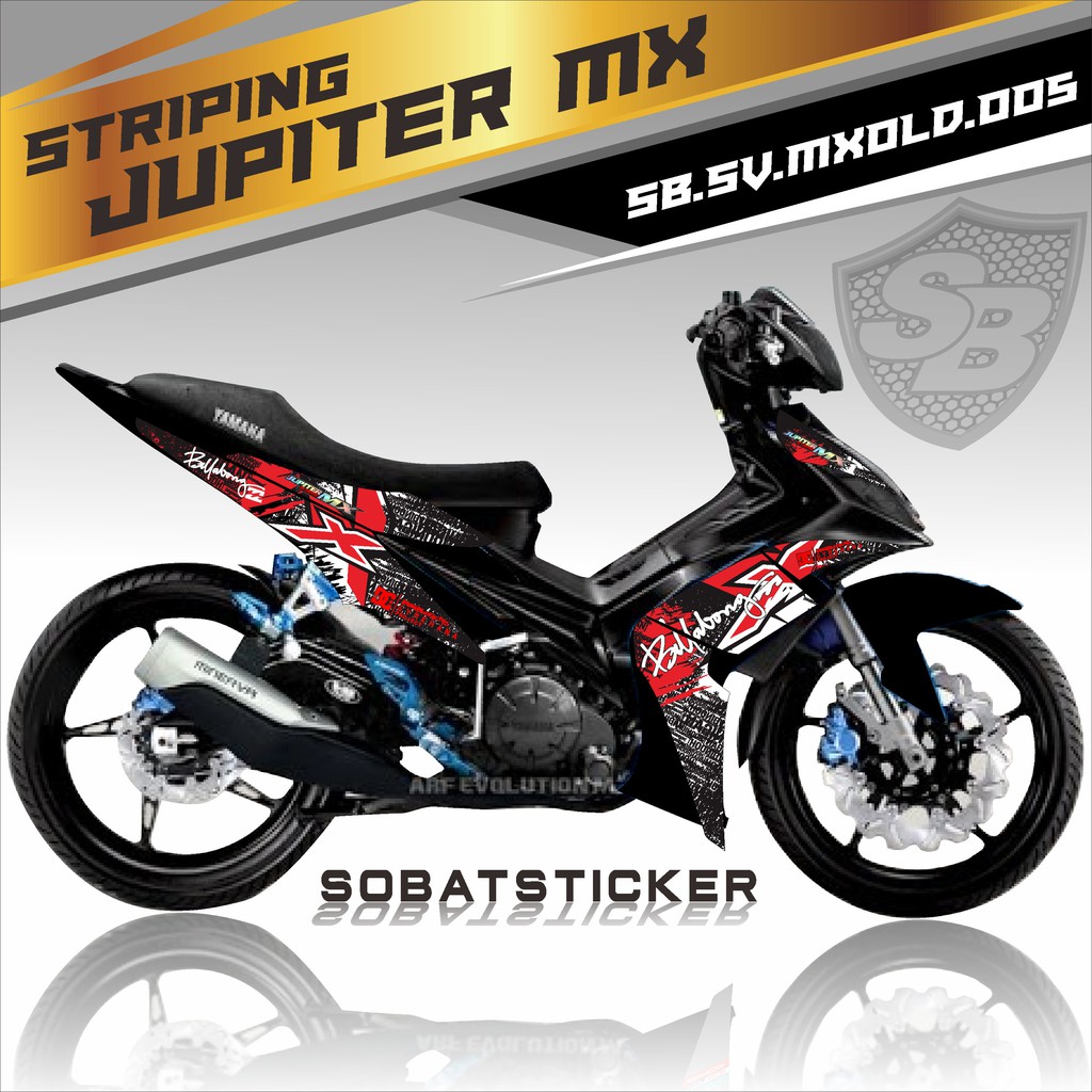 Striping JUPITER MX OLD -  Sticker Striping list Variasi JUPITER MX OLD 005