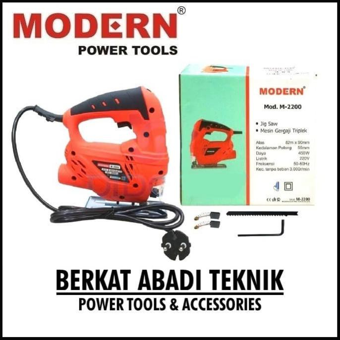 Mesin Gergaji Jigsaw Gergaji Potong Kayu Gergaji Triplek Modern M-2200