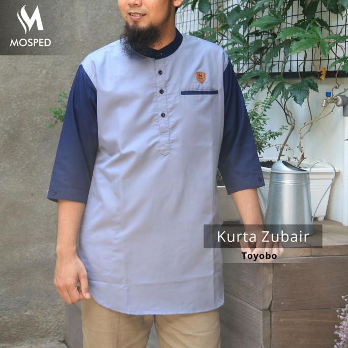 Koko Kurta Kemko Zubair Merek MOSPED Original Bahan Katun Toyobo