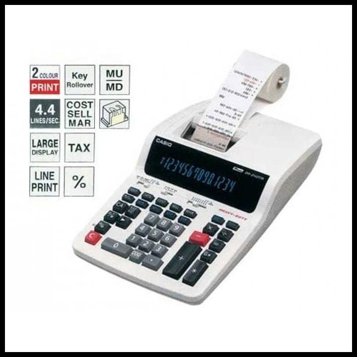 

Kalkulator Calculator Calkulator Kalculator Print Casio Dr240Tm Dr 240