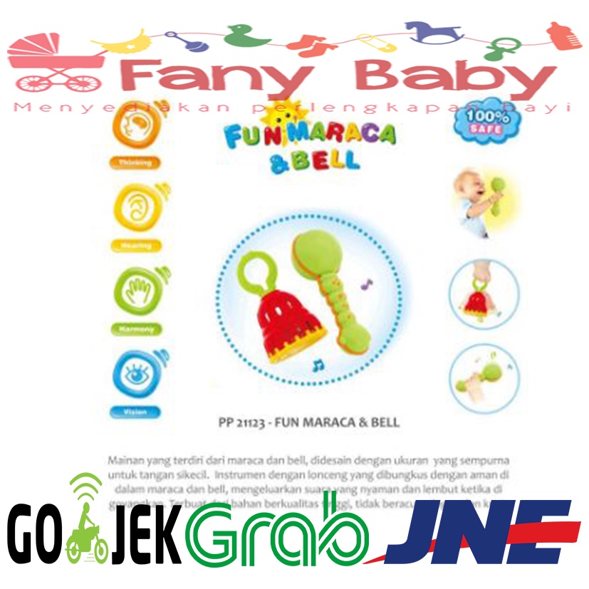 Ploopy Fun Maraca &amp; Bell PP21123