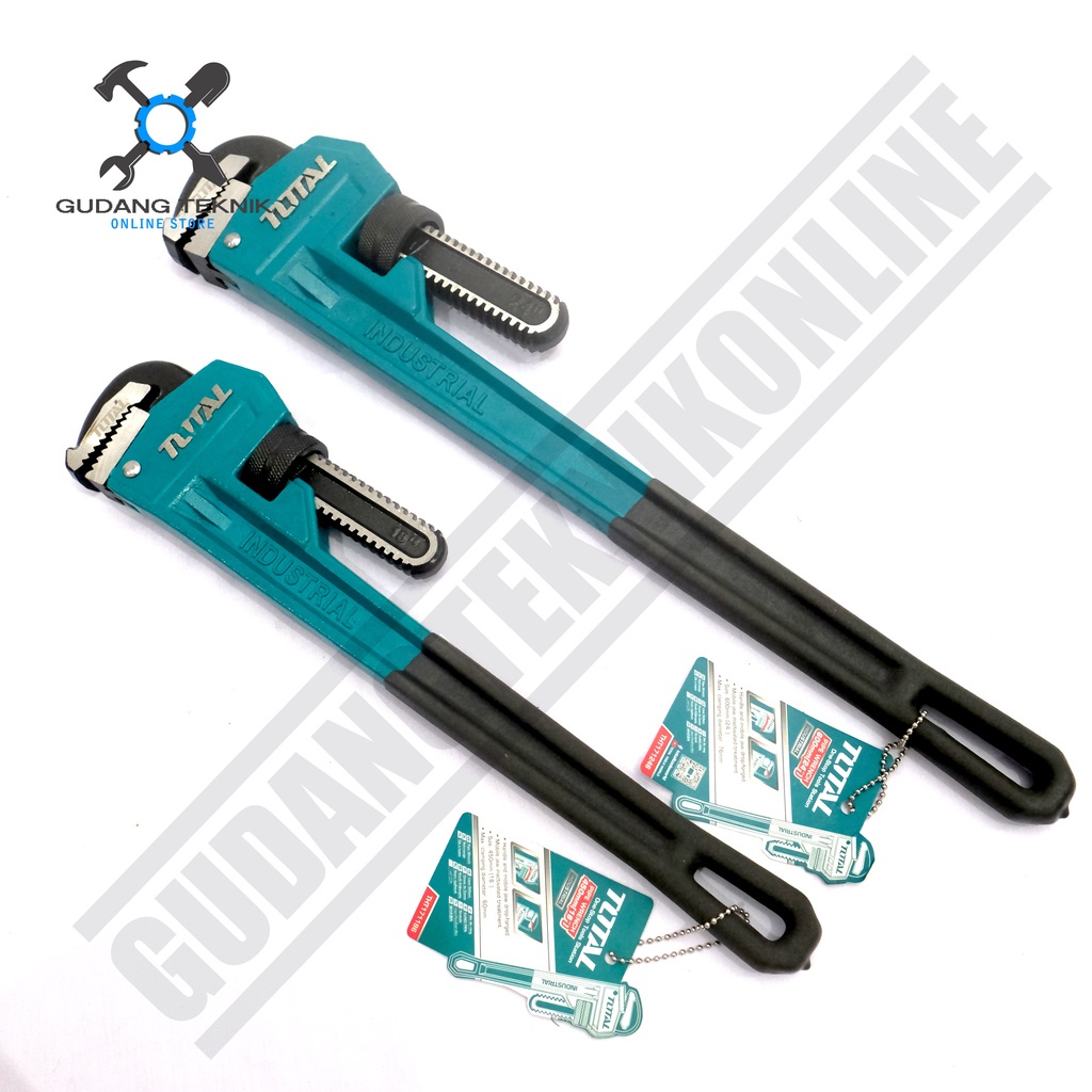 Kunci Pipa 12&quot; TOTAL THT171206 / Pipe Wrench 14&quot; TOTAL THT171146 - Kunci Pipa 12 14 Inch TOTAL