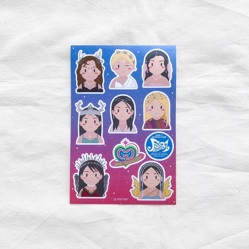 

SNSD Girls' Generation Forever 1 Sticker