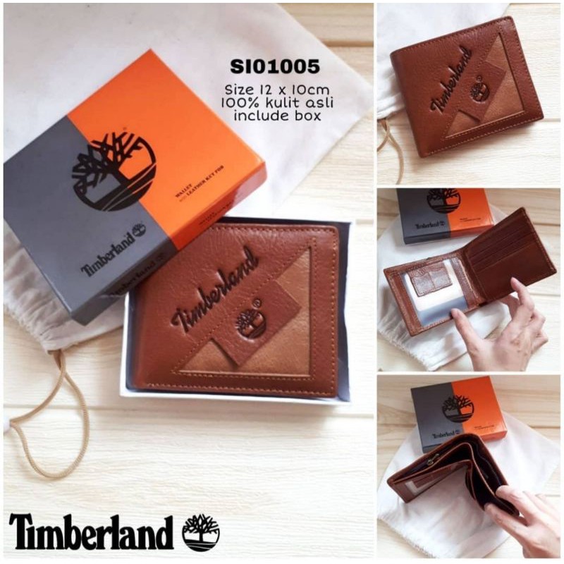 Dompet lipat kulit asli / dompet pria import