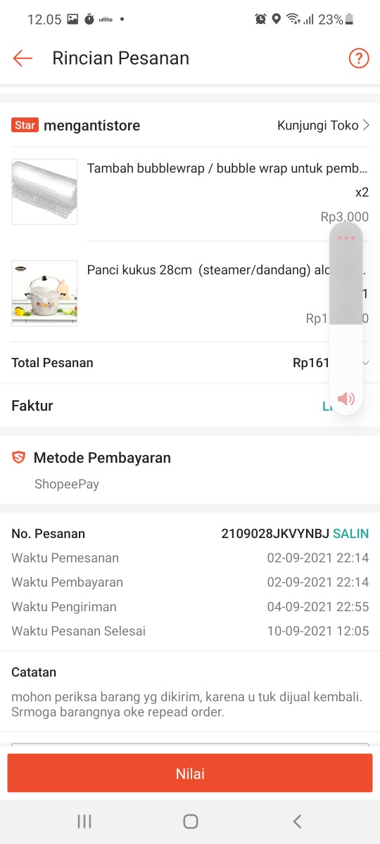 Panci Kukus 28cm  (steamer/dandang) Alcor Maspion