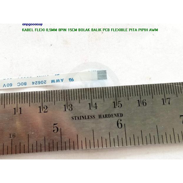 

Kabel Flexi 0,5Mm 8Pin 15Cm Bolak Balik Pcb Flexible Pita Pipih Awm Dnpgood11 Buru Order