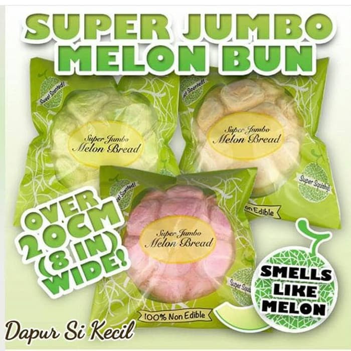 super jumbo gigantic melon bread squishy puni maru punimaru