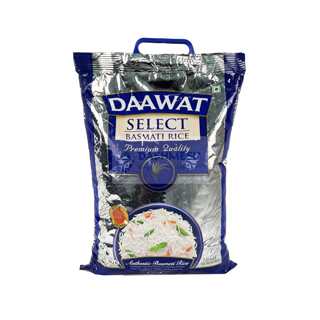 

Beras basmatiDaawat Select premium kemasan 5kg