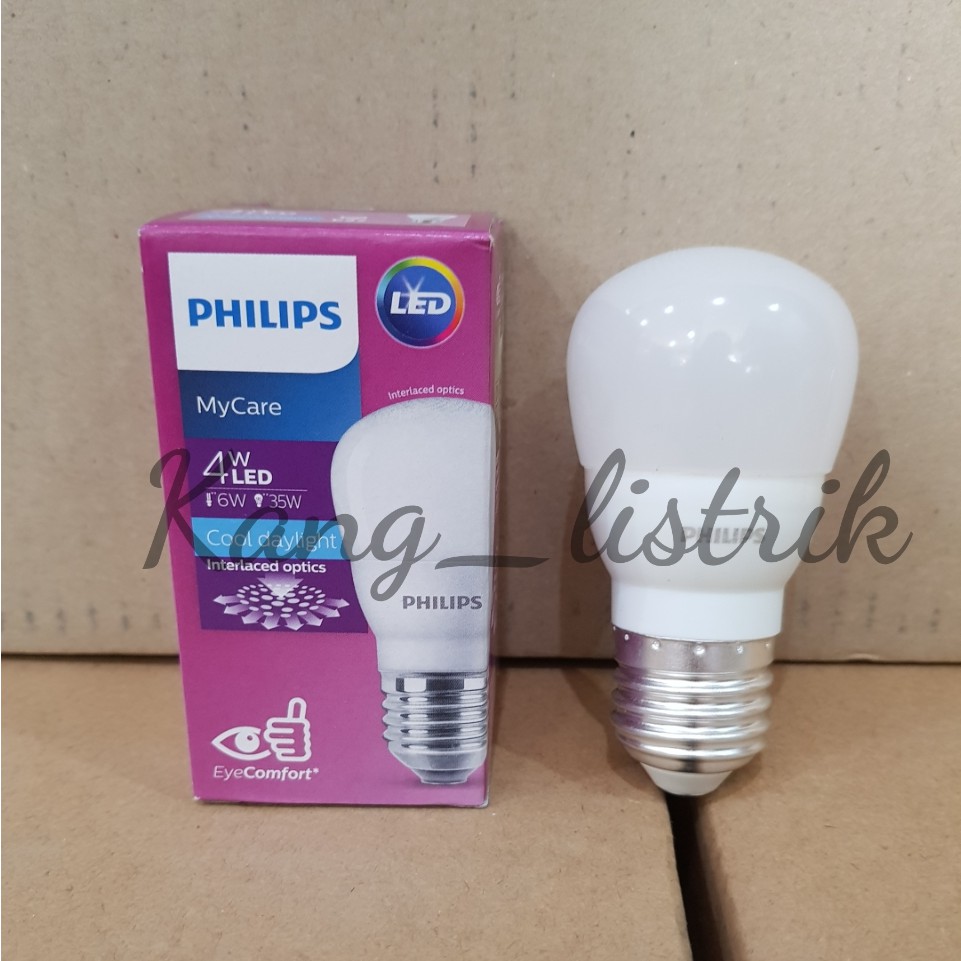 Lampu LED Philips 4W Kecil / Philips LED 4W MyCare
