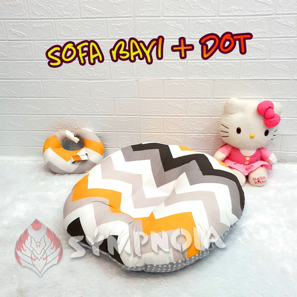 [NEW ARRIVAL} Sofa Bayi Multifungsi + Bantal dot