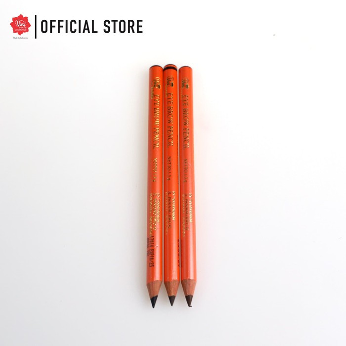 Viva Eye Brow Pensil Alis (Jaminan Asli 100%) berhadiah serutan pensil