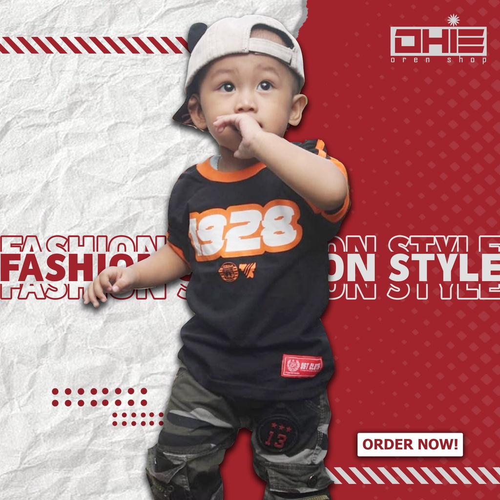 Kaos Persija Baju Bola Anak Original 1928