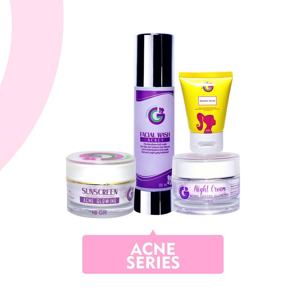 GLAFIDSYA ACNE SERIES GLAFIDSYASKIN GLAFIDSYA OFFICIAL STORE SKINCARE DR. REZAGLADYS