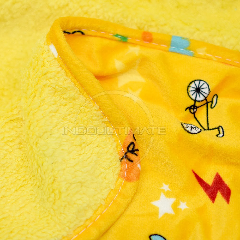 Selimut Hoodie Hoodie Blanket Alas Tidur Bayi Hoodie Selimut Bayi Tebal Baby Blanket Selimut BS-06