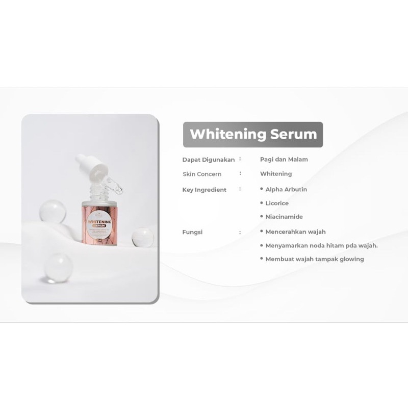 BENINGS WHITENING SERUM KULIT KUSAM DR OKY PRATAMA