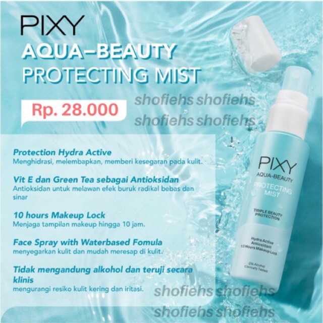 PIXY Aqua Beauty Protecting Mist